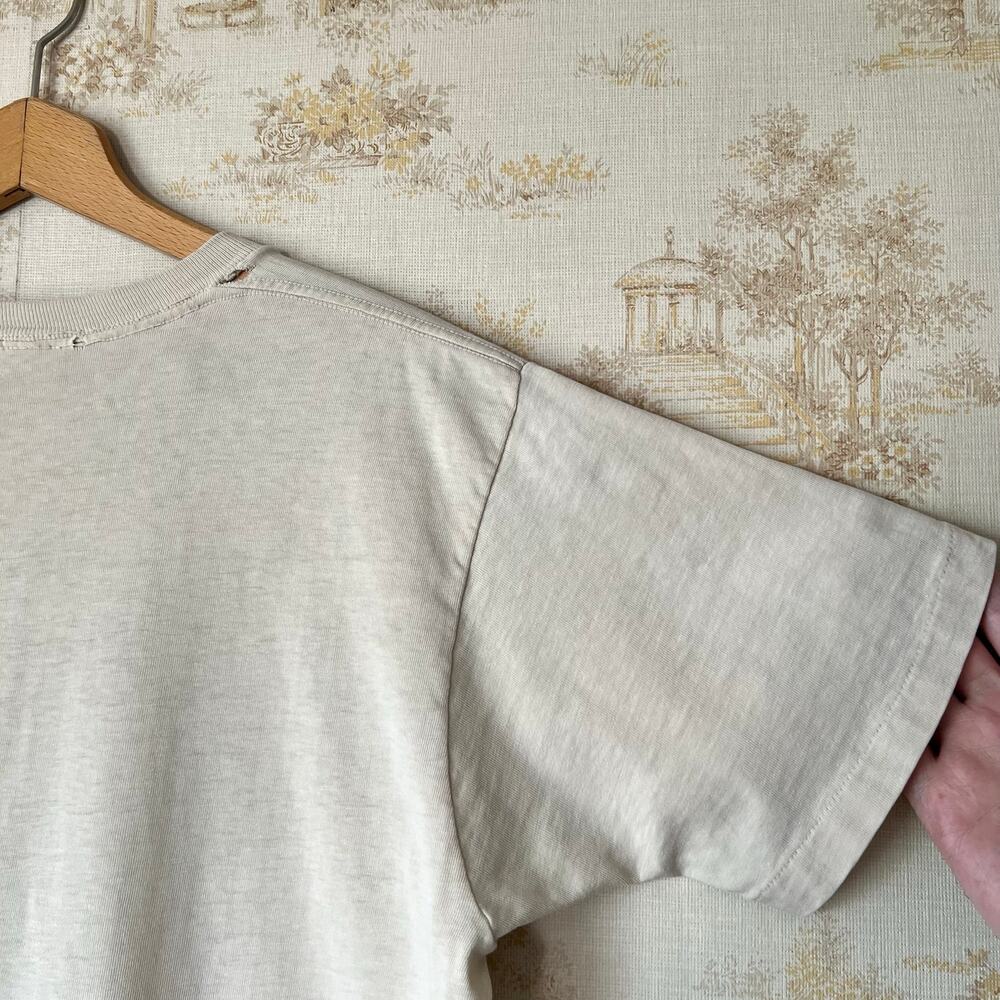 Vintage 80s Banana Republic Cultural Attaché T-Shirt | Safari Graphic | Size M - Picture 10 of 13
